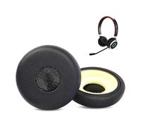 Evolve 65UC Earpads Replacement for Jabra Evolve 65UC 65MS/40UC 40MS/ 30US 30MS 30II/20SE 20UC 20MS Headsets Ear cushions with Protein Leather and Memory foam