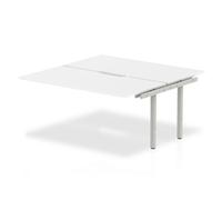 Evolve Evolve Plus 1600mm Back to Back Extension Kit White Top Silver Frame BE20