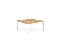 dynamic Evolve Plus Computer Desk Rectangular Beech 1,400 (W) x 1,600 (D) x 730 (H) mm MFC