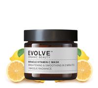 Evolve Beauty Organic Natural Miracle Vitamin C Mask 60ml Smoother Skin