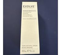 Evolve Beauty Organic Natural Rosehip Miracle Facial Oil 30ml Mature Dry Skin