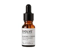 Evolve Organic Beauty - Bio-Retinol + C Skin Booster with Bio Retinol from Biden Pilosa, Vitamin C Tetra, Rosehip Oil | Certified Vegan Clean Beauty (0.24 fl oz | 15 mL) - For All skin types