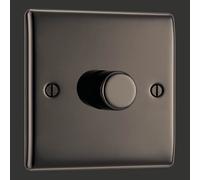 Evolve Brushed Brass (Black) Double Switched 13A Power Socket + Usb C 30W + Usb A (2.1A) PCDSB22UAC30B-01