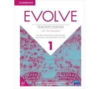Evolve Level 1 Teacher's Edition with Test Generator