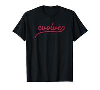 Evolve Motivational Personal Growth Mindset Graphic Tee T-Shirt