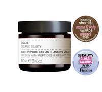 Evolve Organic Beauty - Natural Multi Peptide 360 Anti-Aging Cream with Peptides, Cacay Oil | Certified Organic Vegan Cruelty-free Clean Beauty (2 oz | 60 mL)