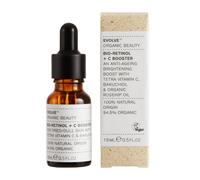 Evolve Beauty Organic Bio-Retinol + C Skin Booster 15ml for Dull & Tired Skin