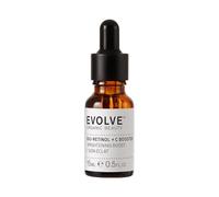 Evolve Organic Beauty - Bio-Retinol + C Skin Booster with Bio Retinol from Biden Pilosa, Vitamin C Tetra, Rosehip Oil | Certified Vegan Clean Beauty (0.24 fl oz | 15 mL) - For All skin types