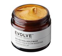 Evolve Organic Beauty - Natural Bio-Retinol Gold Face Mask with Bidens Pilosa, Argan Oil and Rosehip Oil | Organic Vegan Clean Beauty (2 oz | 60 mL) - for Normal to Dry Skin