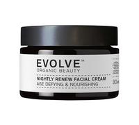 Evolve Organic Nightly Renew Facial Cream - 30ml