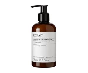 Evolve Organic Sunless Glow 3-in-1 Gradual Tan - 250ml