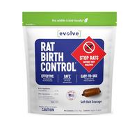 Evolve Rat Birth Control Soft Bait Sausages - 3 lbs
