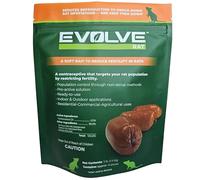 Evolve Rat Birth Control Soft Bait Sausages - 3 lbs | Scientifically Proven Rat Population Control | Not a Poison, Long-Term Population Management