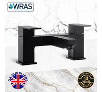 Evolve Solo Black Bath Filler Tap