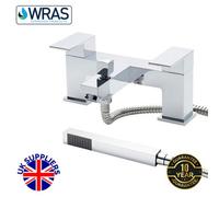 Evolve Solo Chrome Bath Shower Mixer & Handset