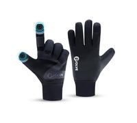 Evolve Water-Resistant Sports Gloves | Adult's or Kid's Sports Gloves | Touchscreen Sensitive | Palm Grip | Football Rugby Cycling Walking - Great For All Sports (Youth Large)