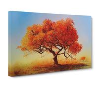 Evolving Apple Tree Canvas Print | Gallery Wrapped 30mm Frame Wall Art | 30x20 inches | Ready to Hang | Contemporary Landscape Picture | Living Room Bedroom Lounge Office