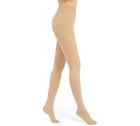 Evolyline Medical Compression Tights for Women & Men 20-30 mmHg, Closed Toe Compression Pantyhose Opaque, Graduated Support Tights Compression Stockings for Varicose Veins Edema Flight Nursing