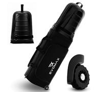 EvoMax Hard Case Top Golf Travel Bags for Airlines,Travel Golf Bag Waterproof Case with TSA Lock,Heavy Duty Wheels,Abrasion Pad- Protect Your Clubs -Lightweight and Easy to Maneuver Golf Bag