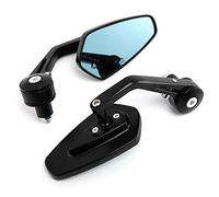 evomosa Motorcycle Side Rear View Mirror, 7/8'' 22mm, Aluminum Alloy, Vehicle Specific Fit Glass, for ATV, EU-MT104