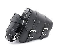evomosa Universal Motorcycle Saddle Bags PU Leather Side Tool Bags for Motorbike Saddle Bag