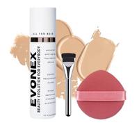 Evonex Age Defy Foundation - Universal Shade, Light Sheer Coverage Tinted Face Sunscreen, Look 30 Years Younger In 2 Minutes (1pcs, 1)