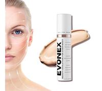 Evonex Age Defying Foundation, Evonex Age Defying Serum, Foundation Serum for Women, Anti-Aging Tinted Moisturizer Cream, Universal Tint, Light Sheer Coverage Tinted Face Sunscreen (1pcs)