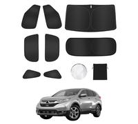 EVOOOR 8PCS Windshield Sunshade for Honda CRV 2017-2022 CR-V Accessories-Front Rear Side Window Sun Shade Cover Sun Visor Shield Cover Window Shade for Camping/Baby- UV Block & Privacy Protection