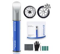 EVOOOR for Tesla Wheel Touch Up Paint with Curb Rash Repair Kit - DIY Kit with Color-matched Touch Up Paint (Startlight Silver(fits Model 3 19''/Model Y19''))