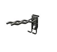 EVOpanel Garage Multi-Purpose Hook for Folding Chairs, Brooms, Spades & Any General Garden Equipment with a Non Slip Grip or Secure Twist Lock | Black
