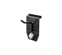 EVOpanel Single Prong Hook - EPSH-50 - for Smaller Items Such as dust pan and Brush, Small Broom Handle or Tools | Garage Accessories | Black (50mm)