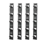 EVOPanel Wall Mounting Brackets - Highly Durable Metal Brackets for Installation of EVOpanel Wall Panel System | Wall Storage System 4pc | Silver