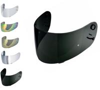 EvoParts Visor Compatible with Shoei Cx1v Xr1000 - Multitec - Raid 2 - X Spirit 1 Pinlock Ready (Black 80%)