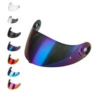 EvoParts Visor Compatible with X-lite x803 - x802 - x802r - x802rr - x702 - x661 - x603 (not x804) Pinlock Ready (Rainbow)
