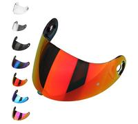 EvoParts Visor Compatible with X-lite x803 - x802 - x802r - x802rr - x702 - x661 - x603 (not x804) Pinlock Ready (Red)