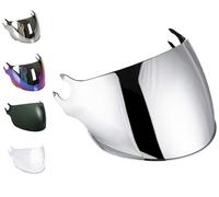 EvoParts Visor for Helmet LS2 OF561 Airflow (Not Airflow 2) (Transparent) (Silver)