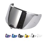 EvoParts Visor for LS2 FF811 Vector 2 Citation 2 Helmet (Silver)