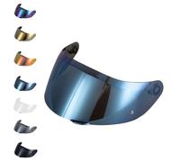 EvoParts visor GT4-1 GT4-2 compatible helmet AGV K1 K1S K5 K5S pinlock ready (Blue, XXS XS S MS M)
