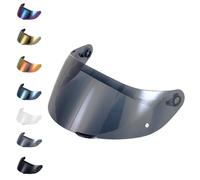 EvoParts visor GT4-1 GT4-2 compatible helmet AGV K1 K1S K5 K5S pinlock ready (Dark 30%, XXS XS S MS M)
