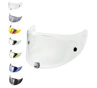 EvoParts Visor Hj-26 for Helmet Hjc Rpha 70 - Rpha 11 Pinlock Ready and Tear Off Ready (Clear)