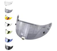 EvoParts Visor Hj-26 for Hjc Rpha 70 Helmet - Rpha 11 Pinlock ready and tear off ready (Black 30%)