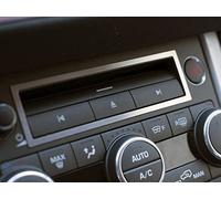 Evoque 2011-2018 CD Player Cover - 1pc Stainless Steel Frame Interior Dashboard Dash Trim Accessories