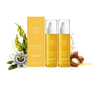 Evora Botanical Body Oil, Lightweight Moisturizing Bio Oil, Lightweight Moisturizing, Wakame Algae, Brazil Nut & Passionflower Seed Cellulite Appearance for Dry-Looking Skin, Non-Greasy (2Pc)