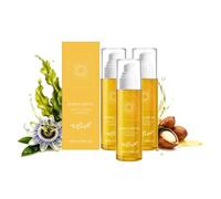 Evora Botanical Body Oil, Lightweight Moisturizing Bio Oil, Lightweight Moisturizing, Wakame Algae, Brazil Nut & Passionflower Seed Cellulite Appearance for Dry-Looking Skin, Non-Greasy (3Pc)