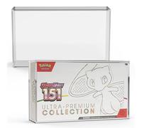 EVORETRO Display Case Acrylic Storage Box for Pokemon Scarlet and Violet 151 Ultra Premium Collection Pack of 1 Protective Dustproof UV Resistant Display Case