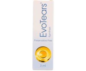 EvoTears Preservative Free Eye Drops 3ml