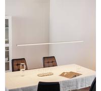 Evotec Orix LED hanging light, white, 150 cm long