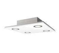 Evotec Pano square LED ceiling light, white
