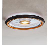Evotec Wheel LED ceiling light, RGB, black