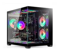 Evounic Gaming PC/Workstation Desktop Computer - i7 Xeon E5 up to 3.2GHz, GTX Titan Graphics, 16GB DDR4 ECC RAM, 512GB M.2 SATA SSD,1TB HDD, Wi-Fi 6, Bluetooth 5.4, 650W PSU, Windows 11 Pro